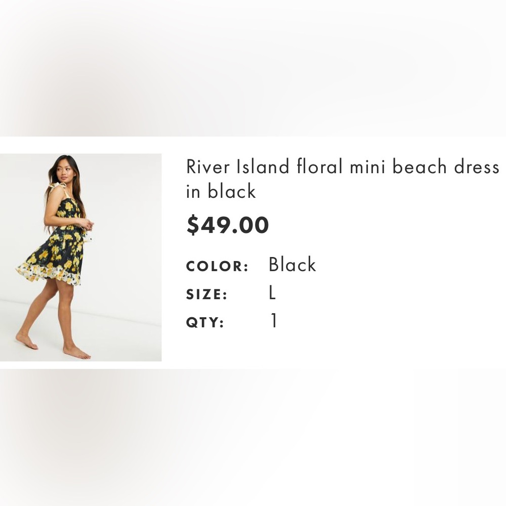 River Island Floral Dress - Picture 5 of 14